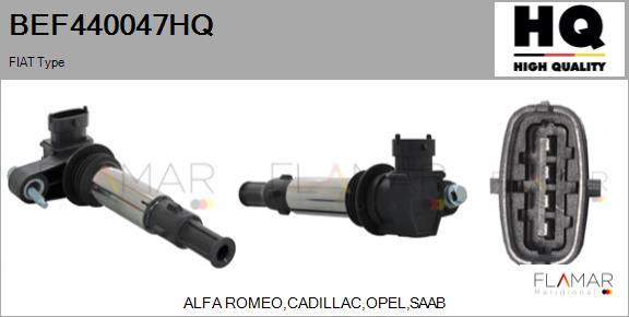 FLAMAR BEF440047HQ - Катушка зажигания abcparts.ee