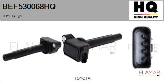 FLAMAR BEF530068HQ - Катушка зажигания abcparts.ee