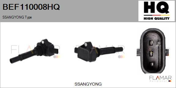 FLAMAR BEF110008HQ - Катушка зажигания abcparts.ee
