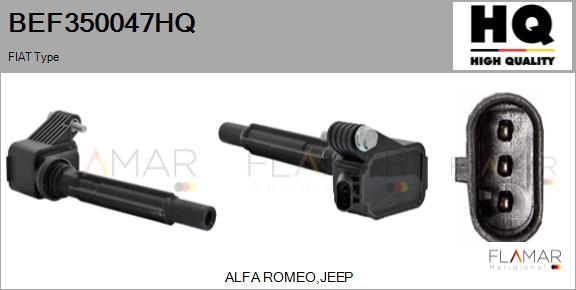 FLAMAR BEF350047HQ - Катушка зажигания abcparts.ee