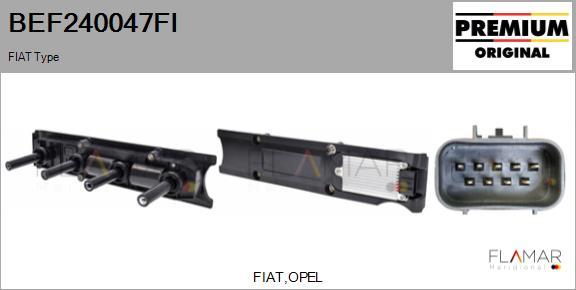 FLAMAR BEF240047FI - Катушка зажигания abcparts.ee