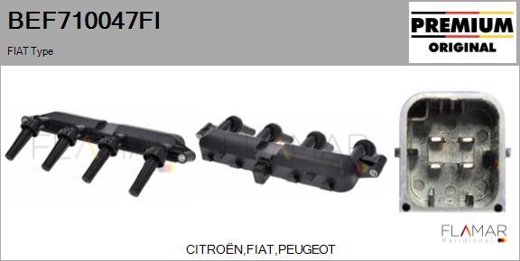 FLAMAR BEF710047FI - Катушка зажигания abcparts.ee