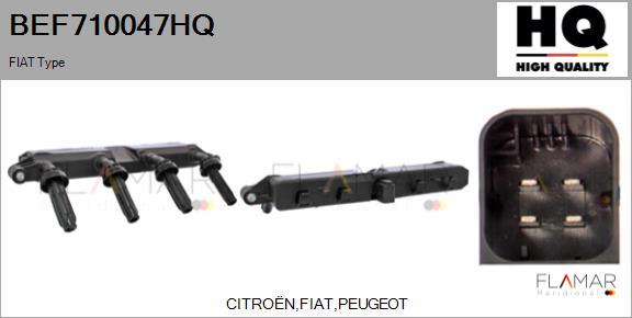 FLAMAR BEF710047HQ - Катушка зажигания abcparts.ee