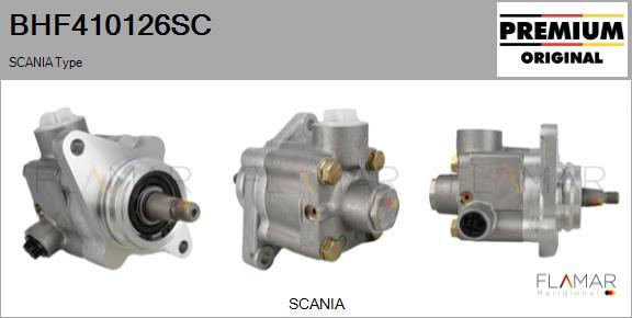 FLAMAR BHF410126SC - Гидравлический насос, рулевое управление, ГУР abcparts.ee