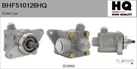 FLAMAR BHF510126HQ - Гидравлический насос, рулевое управление, ГУР abcparts.ee