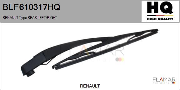 FLAMAR BLF610317HQ - Рычаг стеклоочистителя, система очистки окон abcparts.ee