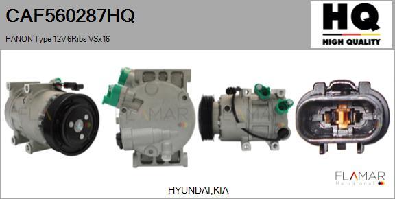 FLAMAR CAF560287HQ - Компрессор кондиционера abcparts.ee