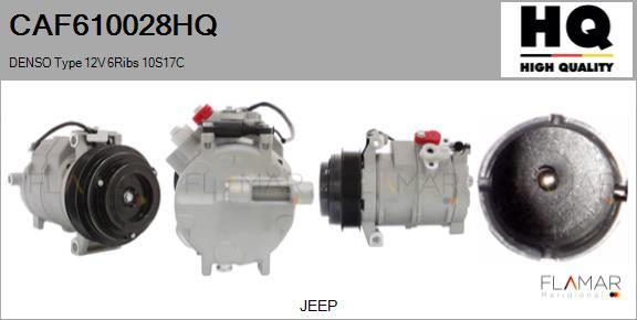 FLAMAR CAF610028HQ - Компрессор кондиционера abcparts.ee