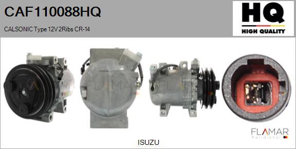 FLAMAR CAF110088HQ - Компрессор кондиционера abcparts.ee