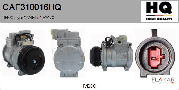 FLAMAR CAF310016HQ - Компрессор кондиционера abcparts.ee