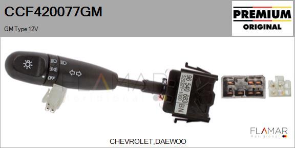 FLAMAR CCF420077GM
 - Выключатель на рулевой колонке abcparts.ee