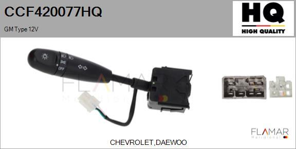 FLAMAR CCF420077HQ - Выключатель на рулевой колонке abcparts.ee