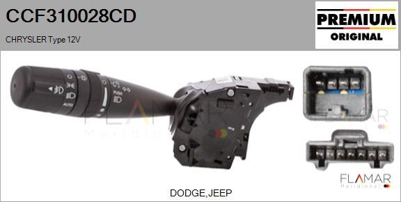 FLAMAR CCF310028CD
 - Выключатель на рулевой колонке abcparts.ee