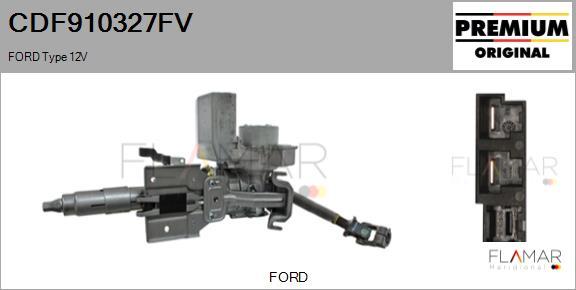 FLAMAR CDF910327FV - Рулевая колонка abcparts.ee