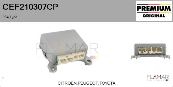 FLAMAR CEF210307CP - Блок управления, рулевой механизм с усилителем abcparts.ee