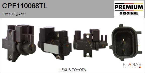 FLAMAR CPF110068TL - Преобразователь давления ОГ, EGR abcparts.ee