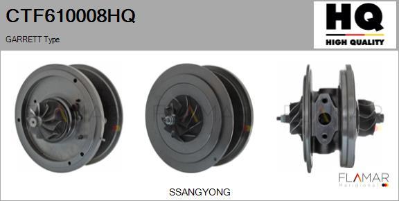 FLAMAR CTF610008HQ - Картридж турбины, группа корпуса компрессора abcparts.ee