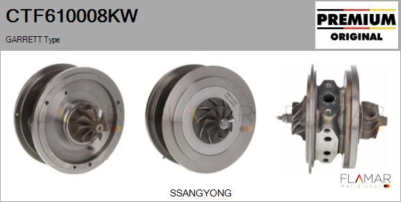 FLAMAR CTF610008KW - Картридж турбины, группа корпуса компрессора abcparts.ee