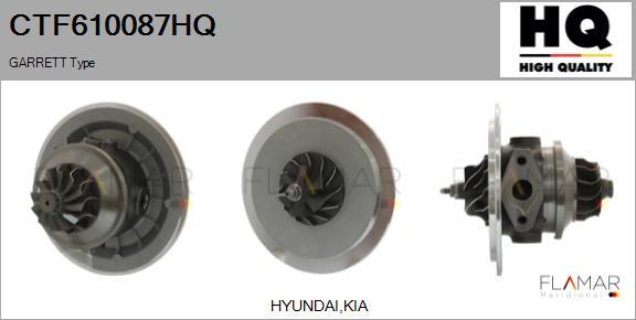 FLAMAR CTF610087HQ - Картридж турбины, группа корпуса компрессора abcparts.ee