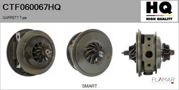 FLAMAR CTF060067HQ - Картридж турбины, группа корпуса компрессора abcparts.ee