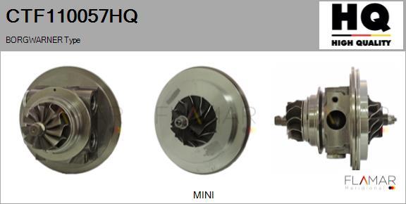 FLAMAR CTF110057HQ - Картридж турбины, группа корпуса компрессора abcparts.ee