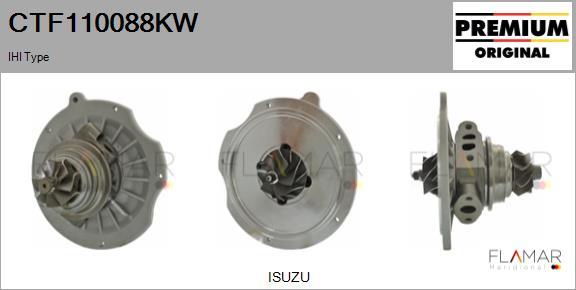 FLAMAR CTF110088KW - Картридж турбины, группа корпуса компрессора abcparts.ee