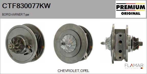 FLAMAR CTF830077KW - Картридж турбины, группа корпуса компрессора abcparts.ee