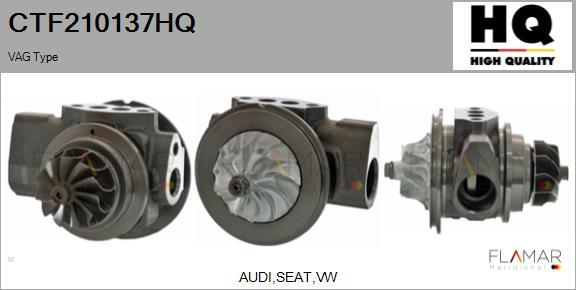 FLAMAR CTF210137HQ - Картридж турбины, группа корпуса компрессора abcparts.ee