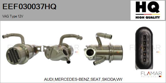 FLAMAR EEF030037HQ - Радиатор, рециркуляция ОГ abcparts.ee