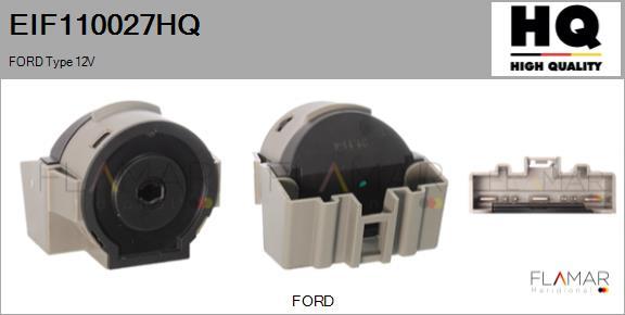 FLAMAR EIF110027HQ - Замок зажигания, включение стартера abcparts.ee
