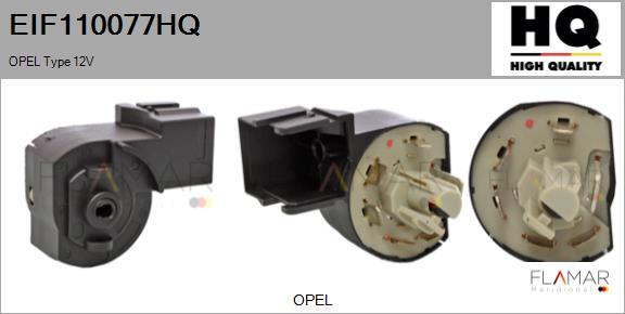 FLAMAR EIF110077HQ - Замок зажигания, включение стартера abcparts.ee