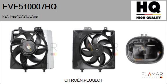 FLAMAR EVF510007HQ - Электродвигатель, вентилятор радиатора abcparts.ee