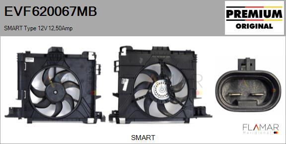 FLAMAR EVF620067MB - Электродвигатель, вентилятор радиатора abcparts.ee