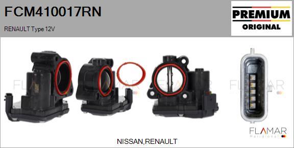 FLAMAR FCM410017RN - Корпус дроссельной заслонки abcparts.ee