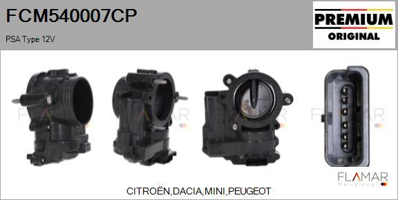 FLAMAR FCM540007CP - Корпус дроссельной заслонки abcparts.ee