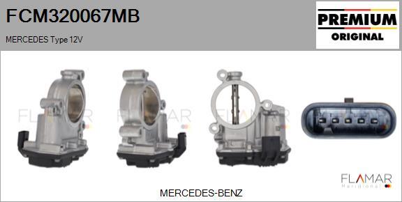 FLAMAR FCM320067MB - Корпус дроссельной заслонки abcparts.ee