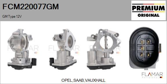 FLAMAR FCM220077GM - Корпус дроссельной заслонки abcparts.ee