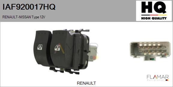 FLAMAR IAF920017HQ - Выключатель, стеклоподъемник abcparts.ee