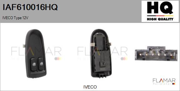 FLAMAR IAF610016HQ - Выключатель, стеклоподъемник abcparts.ee
