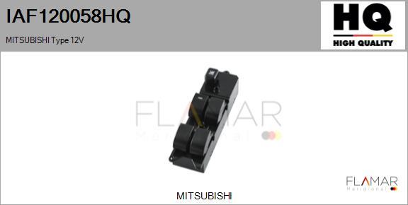 FLAMAR IAF120058HQ - Выключатель, стеклоподъемник abcparts.ee