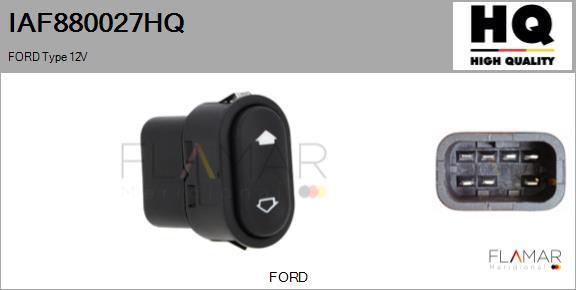 FLAMAR IAF880027HQ - Выключатель, стеклоподъемник abcparts.ee