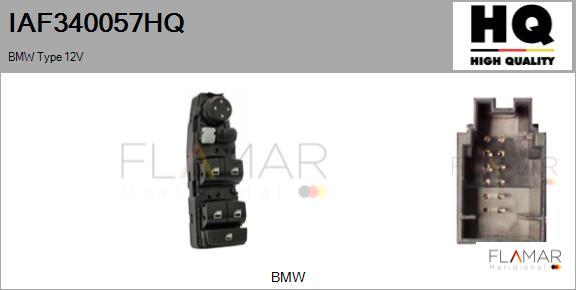 FLAMAR IAF340057HQ - Выключатель, стеклоподъемник abcparts.ee