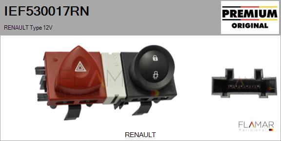 FLAMAR IEF530017RN - Указатель аварийной сигнализации abcparts.ee