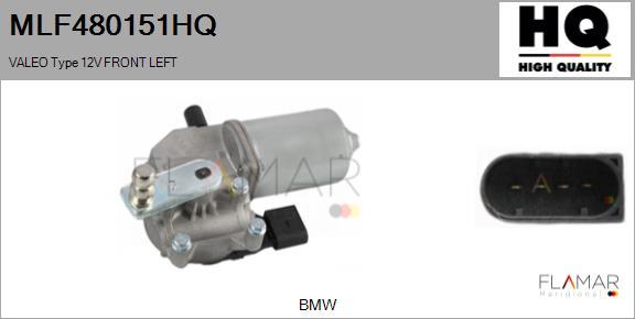 FLAMAR MLF480151HQ - Двигатель стеклоочистителя abcparts.ee