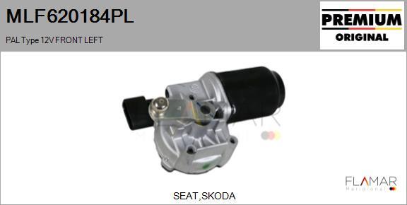 FLAMAR MLF620184PL - Двигатель стеклоочистителя abcparts.ee