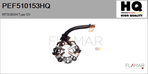 FLAMAR PEF510153HQ - Щеткодержатель стартера abcparts.ee
