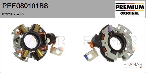 FLAMAR PEF080101BS - Щеткодержатель стартера abcparts.ee