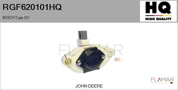 FLAMAR RGF620101HQ - Регулятор напряжения, генератор abcparts.ee