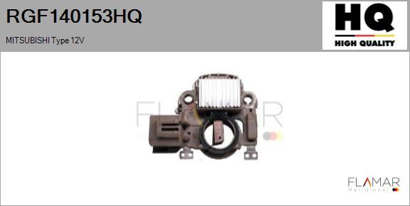 FLAMAR RGF140153HQ - Регулятор напряжения, генератор abcparts.ee