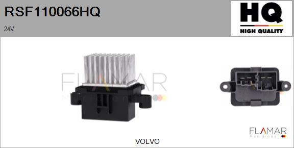 FLAMAR RSF110066HQ - Сопротивление, реле, вентилятор салона abcparts.ee